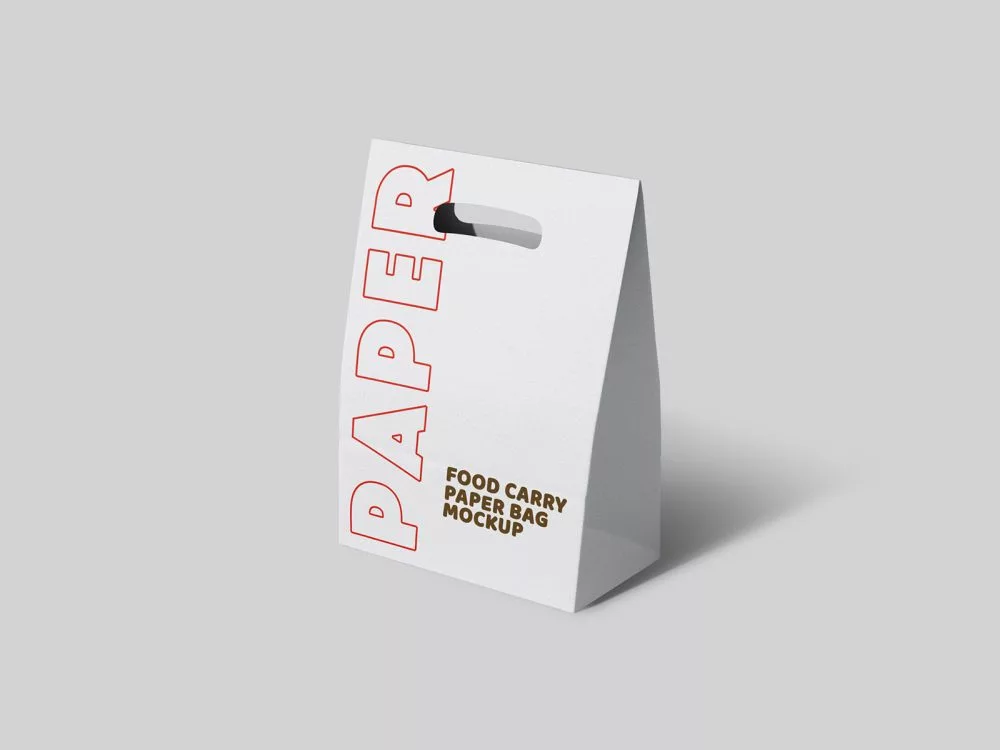 Paper Bag Free Mockup