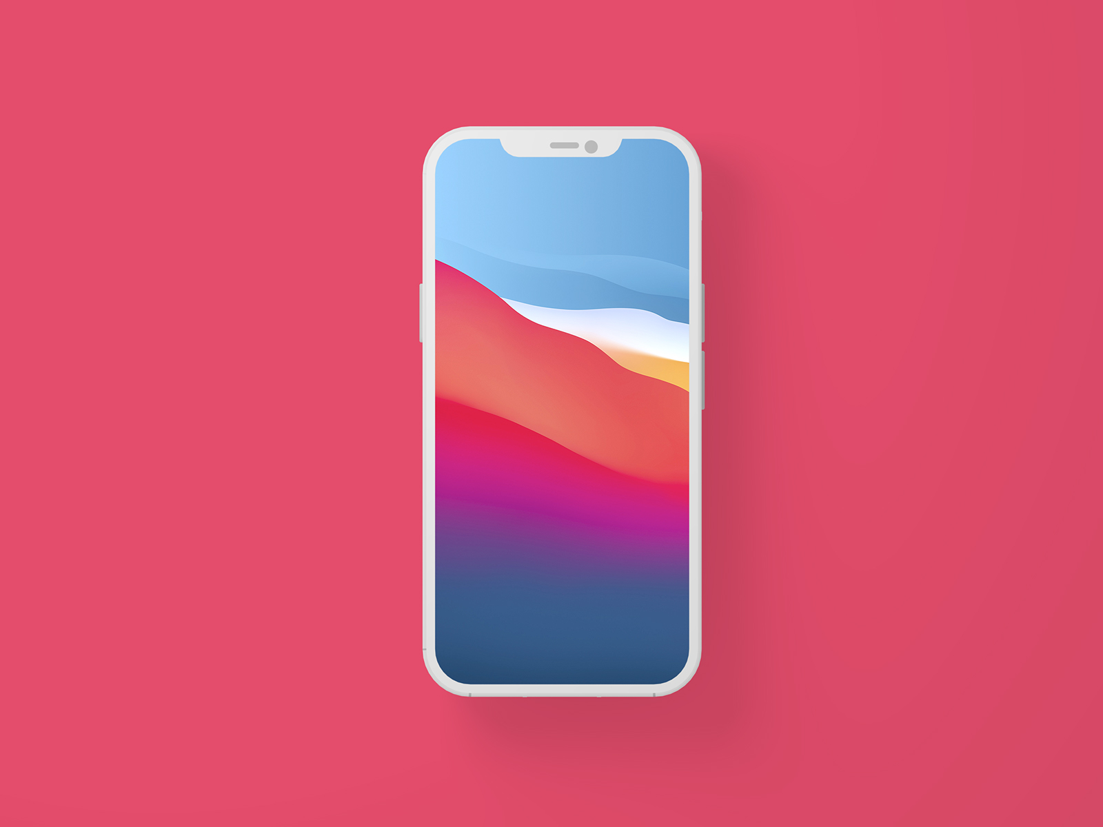 iphone 12 sketch mockup