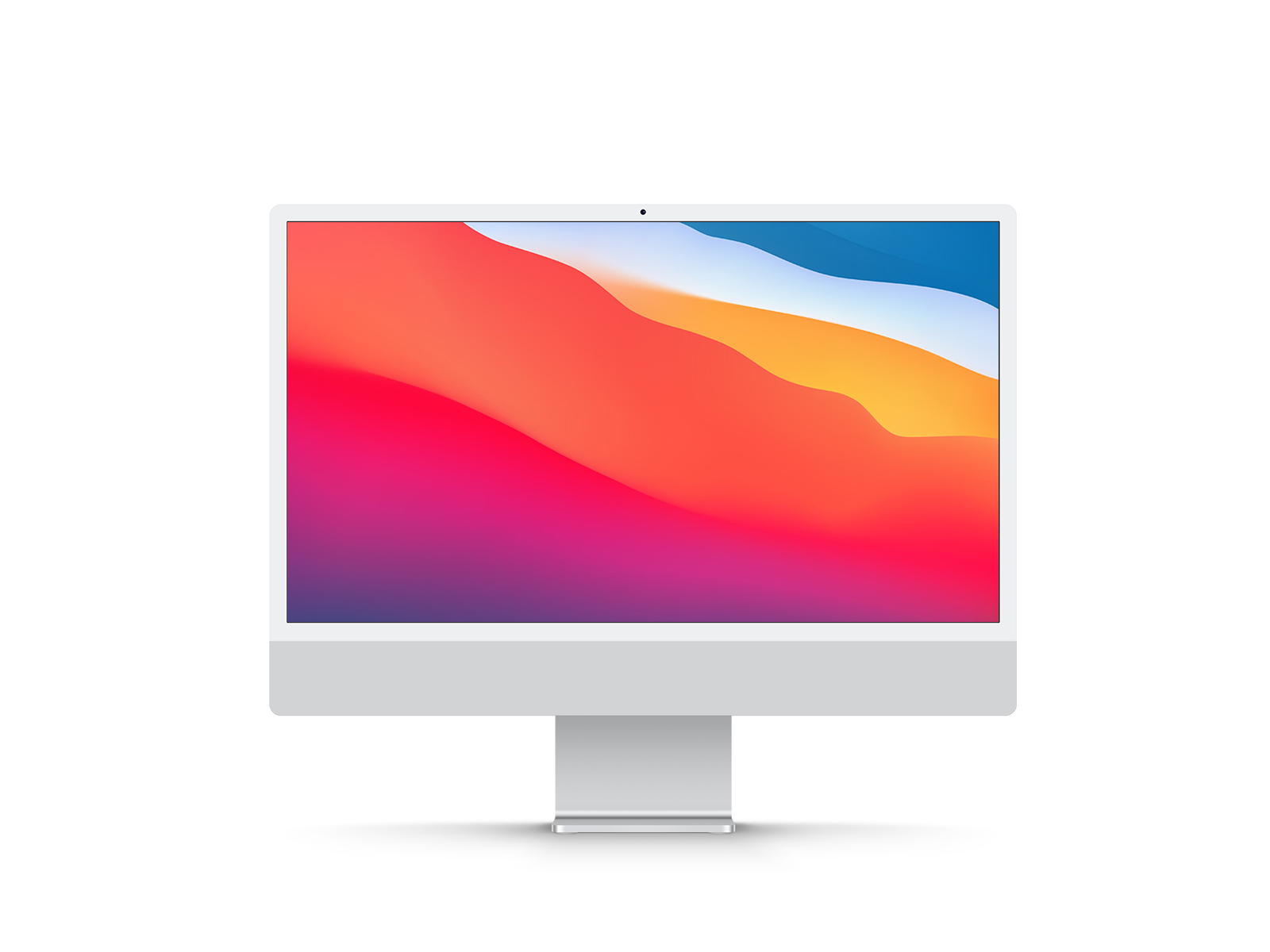 New iMac 24 Inch Display Free Mockup