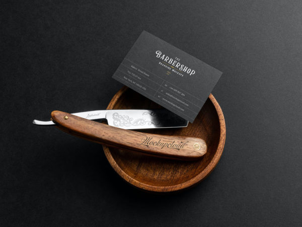 Barbershop Free Branding Mockup