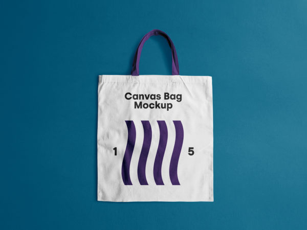 Canvas Tote Bag Free Mockup
