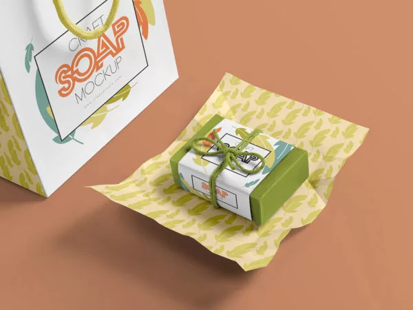 Craft Soap Bar Free Mockup