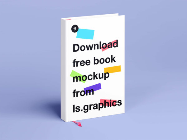 Hardcover Book Free Mockup