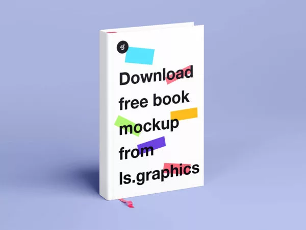 Hardcover Book Free Mockup