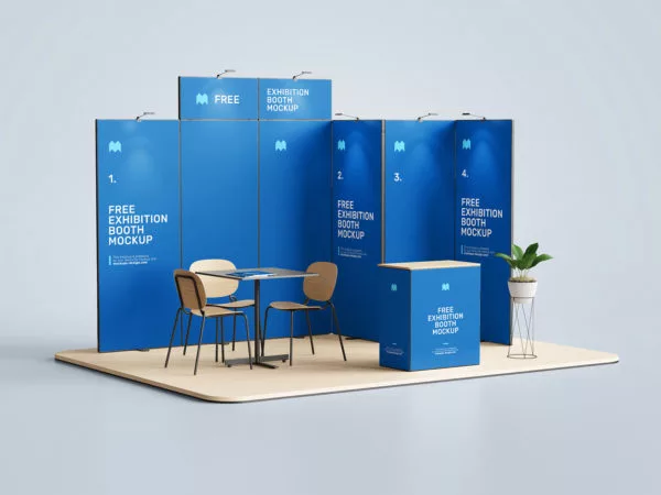 Exhibition Booth Mockup
