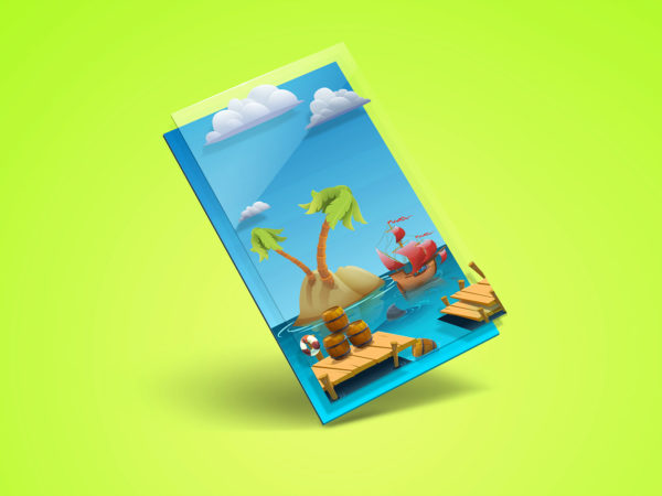 Perspective App Screen Mockup