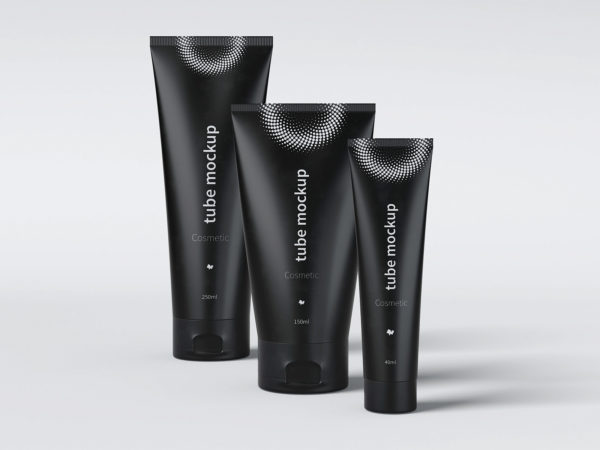 Free Cosmetic Tubes Mockup