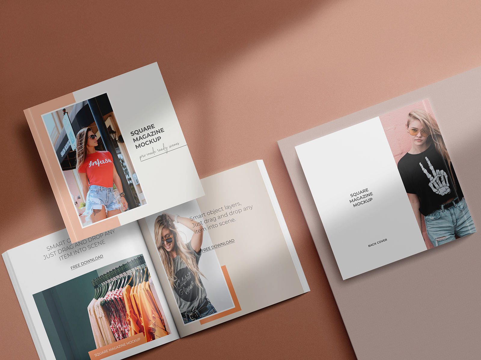 Download Magazine Mockups Free Mockup