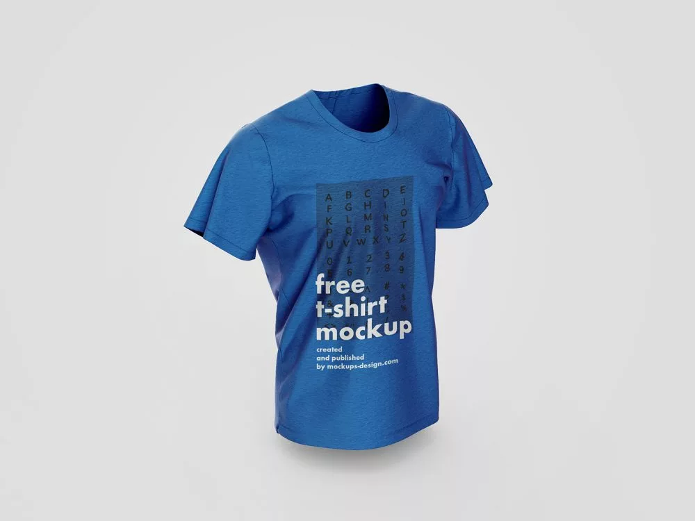 Free T-Shirt PSD Mockups