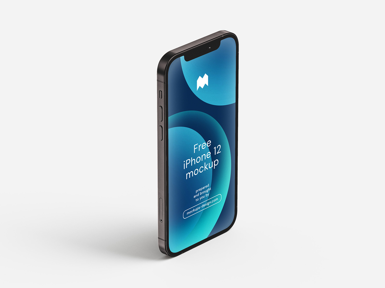 Free iPhone 12 PSD Mockup