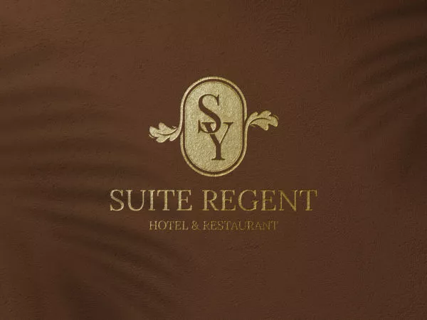 Golden Logo PSD Mockup