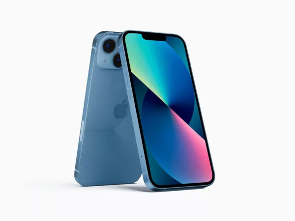 iPhone 13 Mockup in All Colors