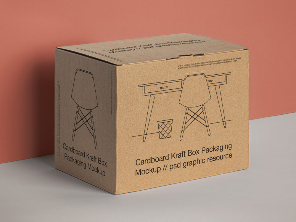Product box packaging mockup | free mockup
