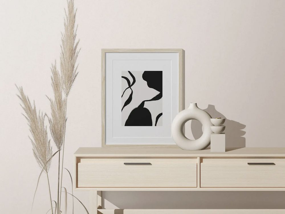 Minimalist Picture Frame Free Mockup