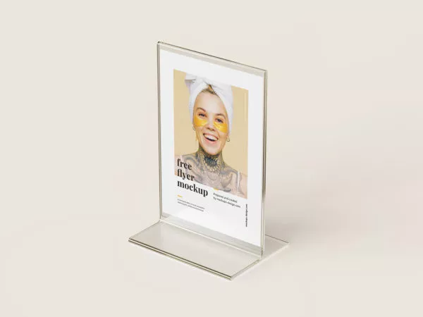Table Tent Branding Free Mockup