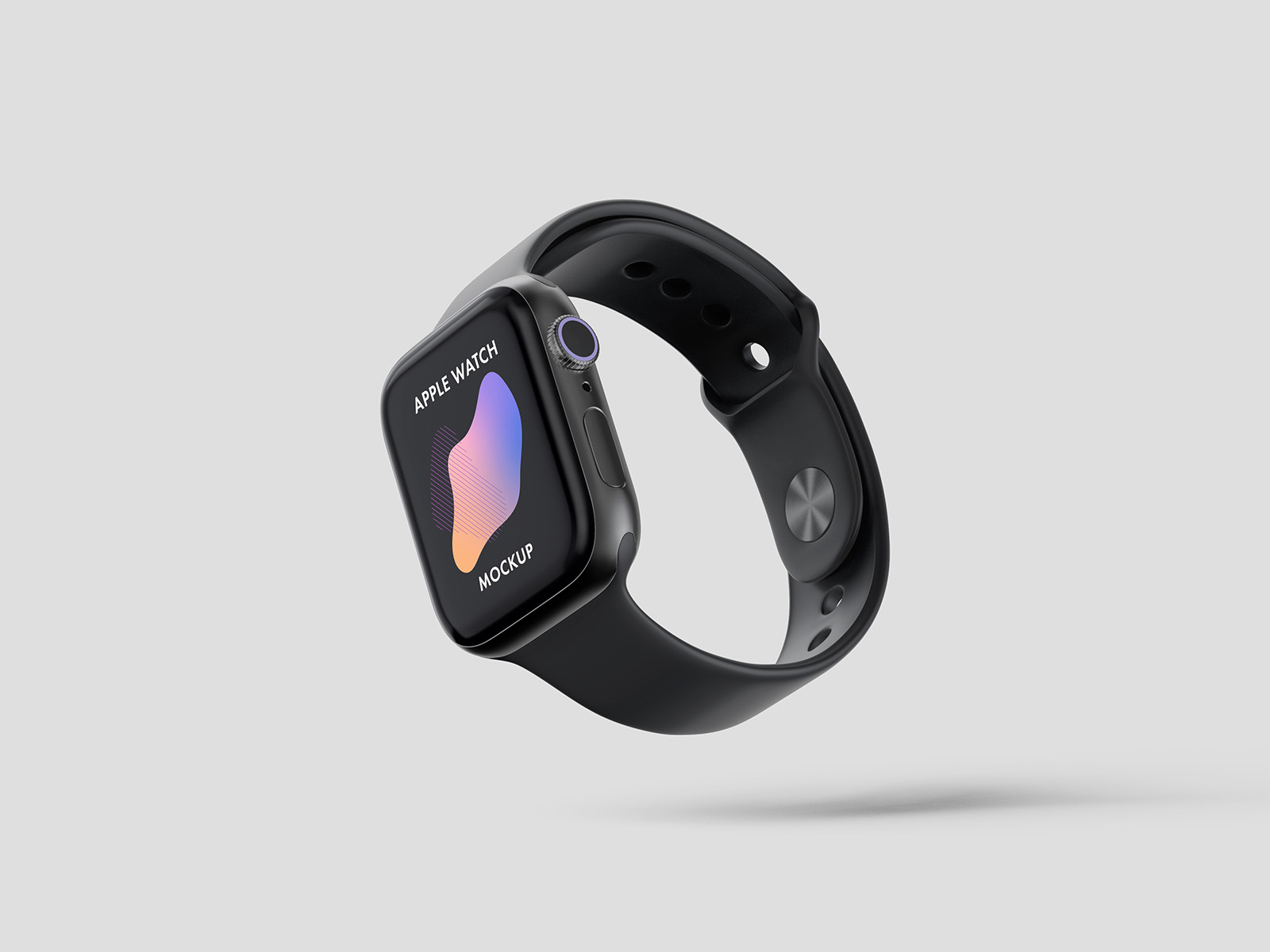 Free Apple Watch PSD Mockup Set