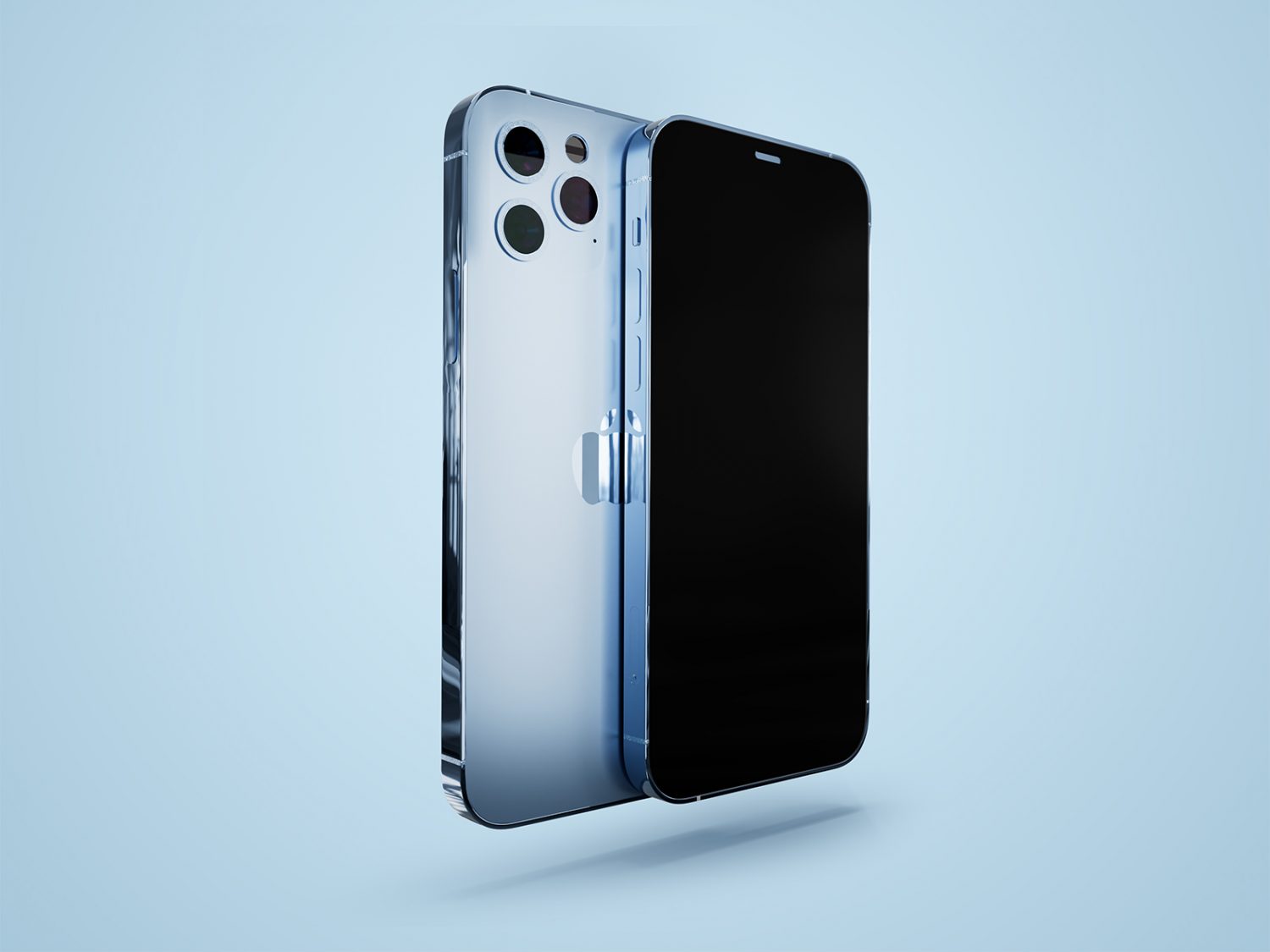 iPhone 13 UI/UX Mock-Up Set