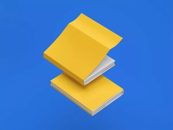 Free Dust Jacket Book PSD Mockup