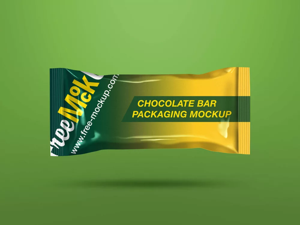 Chocolate Bar Branding Free Mockup