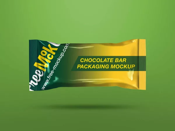 Chocolate Bar Branding Free Mockup