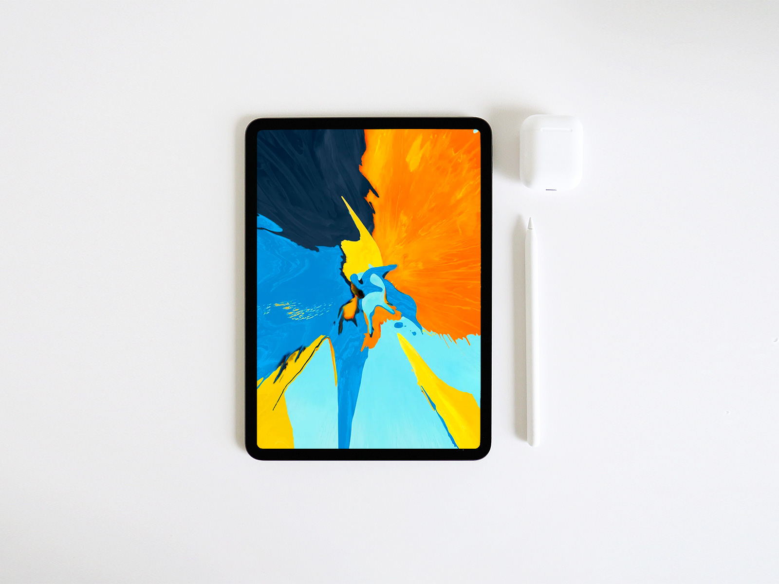 Apple iPad Pro PSD Free Mockup