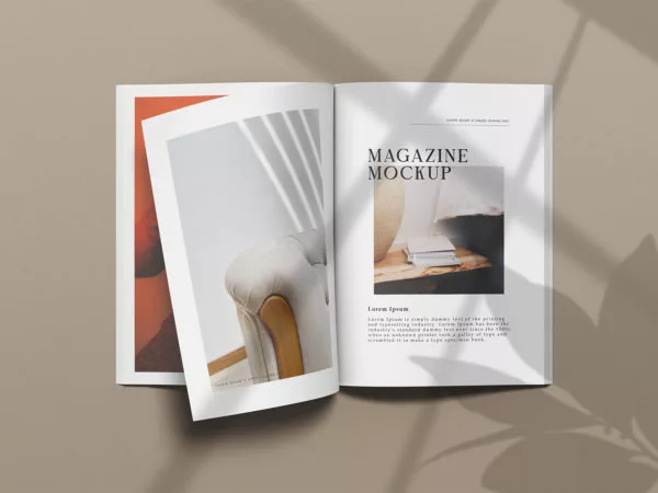 A4 Magazine Mockup