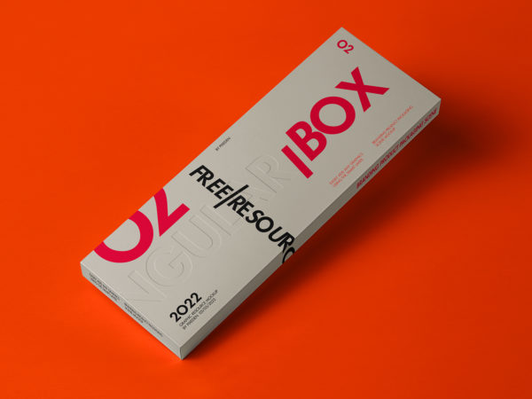 Free long box packaging mockup | free mockup