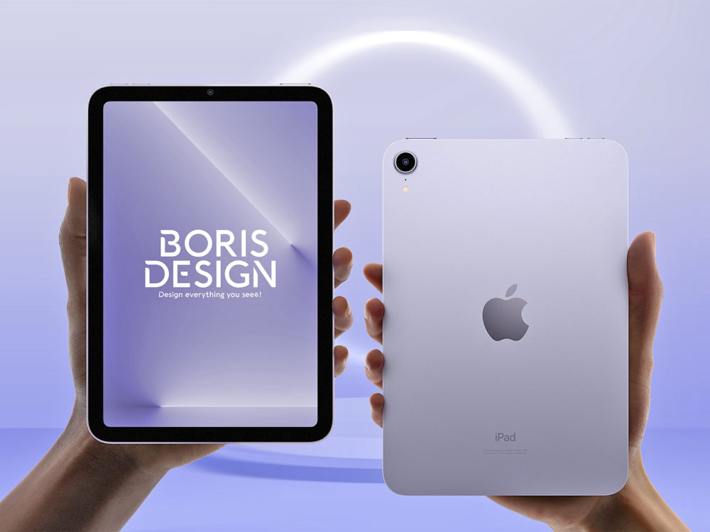 Free iPad Mini Mockup in Hand | Free Mockup