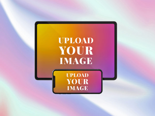 Ipad pro and iphone uiux placeit mockup | free mockup