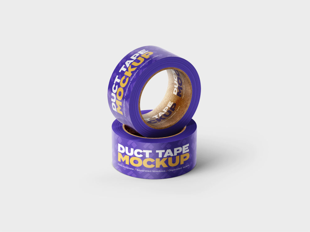 Free duct tape mockup | free mockup