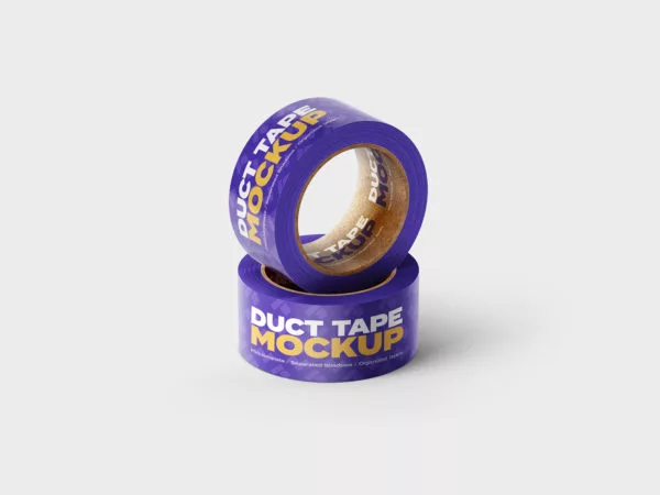 Duct Tape Roll Mockup