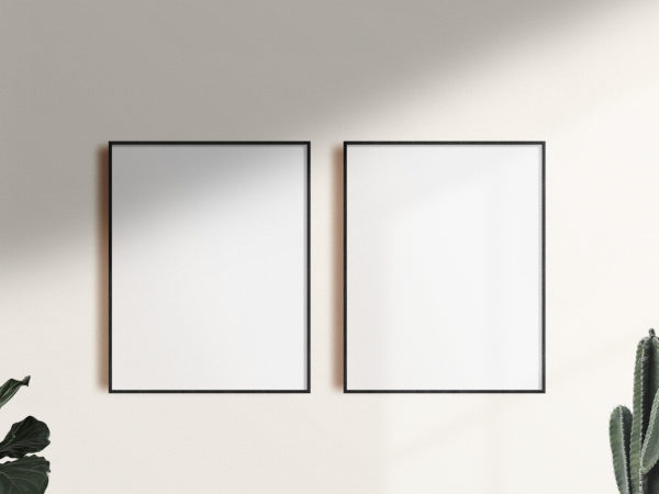 Minimalist Picture Frame Free Mockup