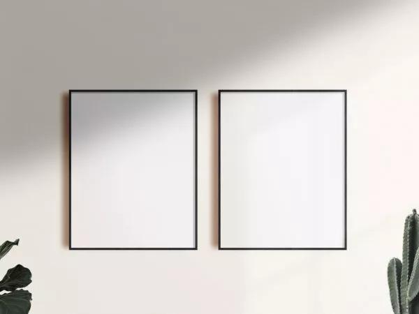 Free Minimalist Picture Frame Mockup Set