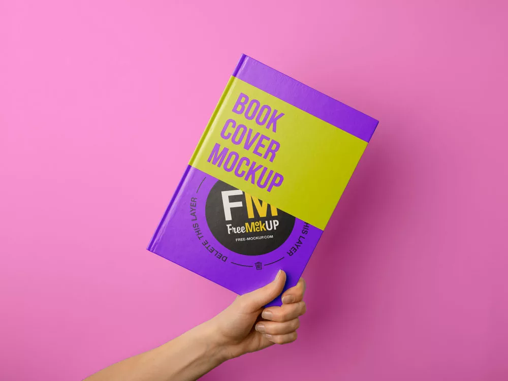 Free Book Cover Mockup Design