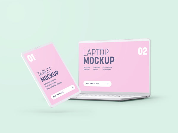 Free Multi Device Clay Mockup