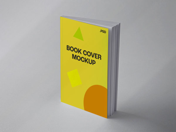 Free Softcover Book Mockup PSD