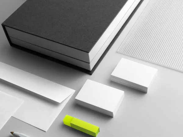 Stationery Business Card Mockup