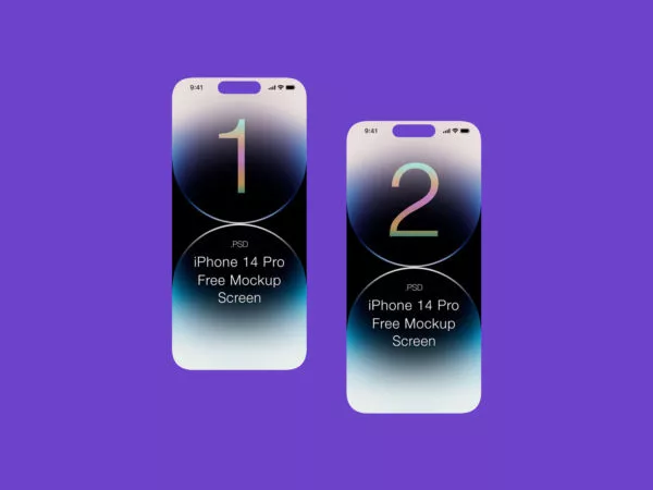 iOS UI App Screen Presentation Mockup