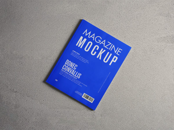 Magazine Cover Design Mockup