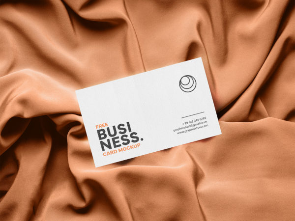 Business Card Free Mockup PSD