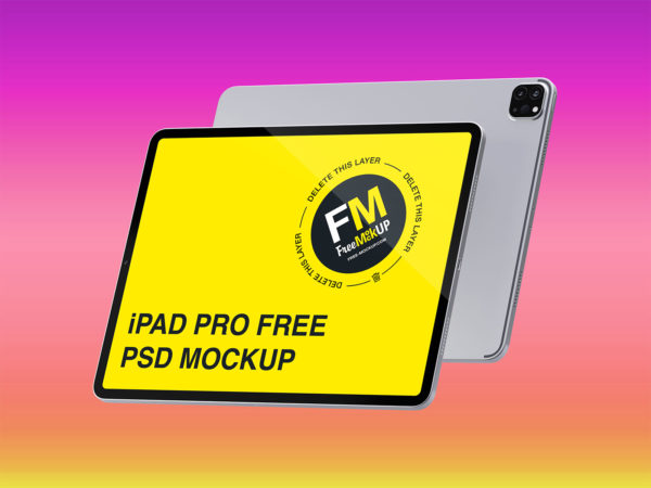iPad Pro Free Mockup Presentation