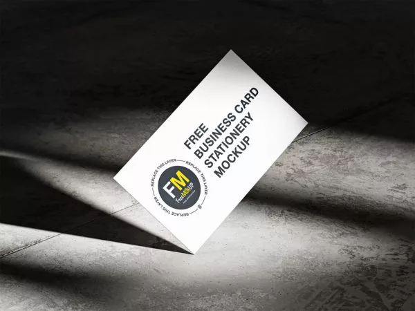 Business Card Stationery Mockup