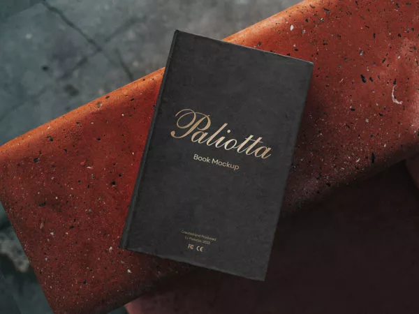 Free Hardcover Book Mockup