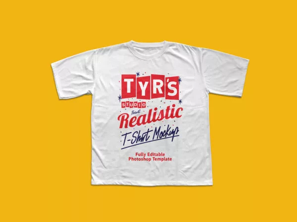 Free T-Shirt Design Mockup
