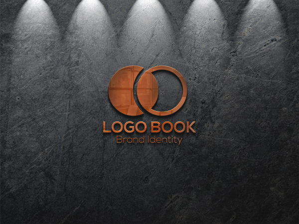 Free Wall Sign Logo Mockup