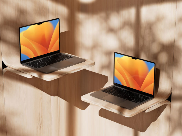 New MacBook Air Mockup UI | Free Mockup