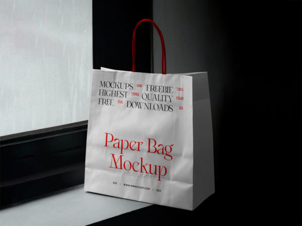 Shopping Paper Bag – Free PSD Mockup