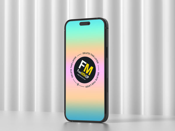 iPhone 14 Pro Free PSD Mockup