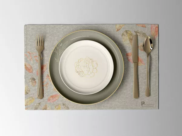Plate Mockup – Free PSD Template