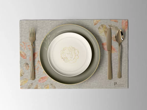 Plate Mockup – PSD Template